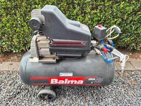 Balma Orion 50 Compressor - Gebruikt, Goede Staat, Doe-het-zelf en Verbouw, Compressors, Gebruikt, 6 tot 10 bar, 25 tot 100 liter