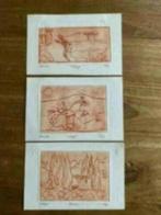 3 kleine kleuren litho’s, Ophalen of Verzenden