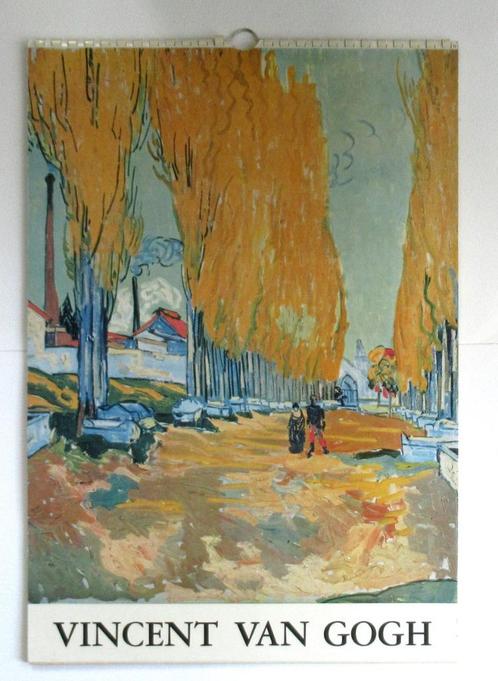 Art Kalender met collectie van Vincent van Gogh, 1961., Diversen, Kalenders, Ophalen of Verzenden