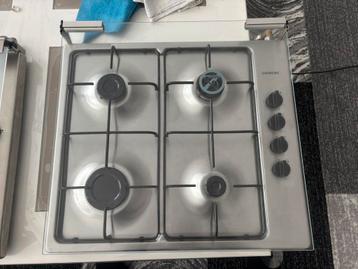 Siemens RVS Gaskookplaat - Met Gasslang - Werkt Uitstekend beschikbaar voor biedingen