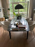 Eetkamer stoelen Artifort Megan, nieuwe bekleding nodig!, Gebruikt, Wit, Ophalen of Verzenden, Vier