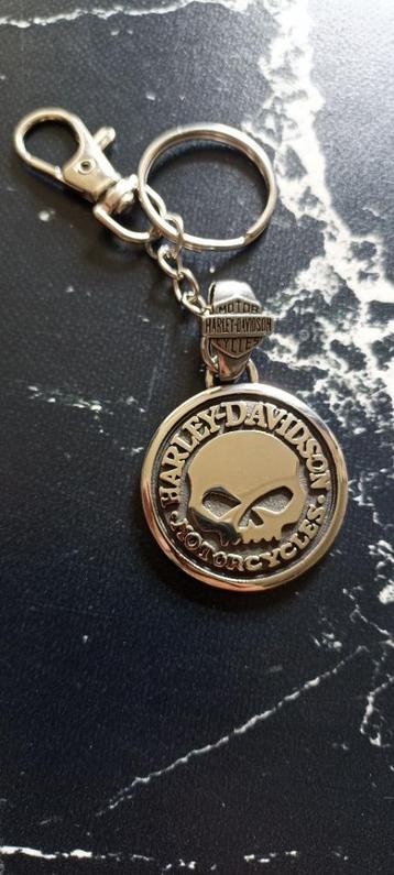 Harley Davidson skull metalen  sleutelhangers  beschikbaar voor biedingen