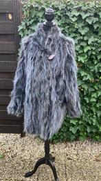Zilver Vossen jas, Kleding | Dames, Jassen | Winter, Ophalen of Verzenden, Zo goed als nieuw, Maat 42/44 (L)