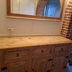 Dressoir met spiegel, Huis en Inrichting, Kasten | Dressoirs, Ophalen, Zo goed als nieuw, 25 tot 50 cm
