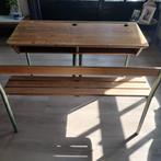 Lessenaar 2 persoons, Ophalen, Gebruikt, Tafel(s) en Stoel(en)