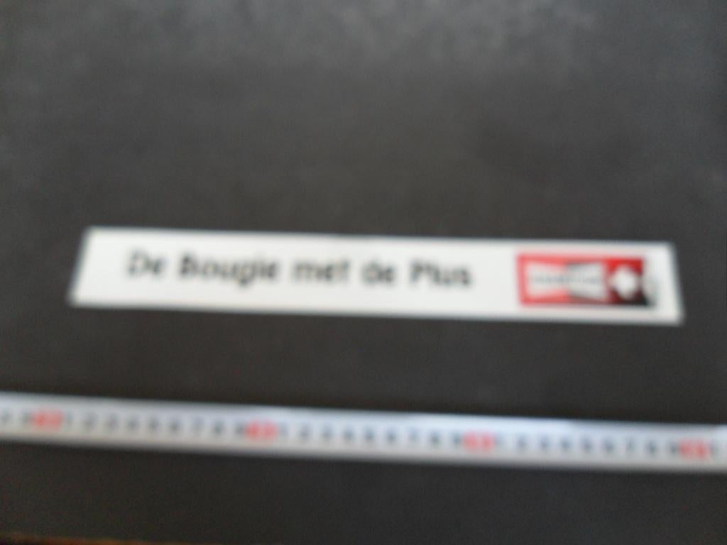 sticker CHAMPION De bougie met de Plus, Verzamelen, Ophalen, Zo goed als nieuw