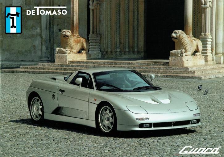 Folder De Tomaso Guarà (ca.2000), Boeken, Auto's | Folders en Tijdschriften, Zo goed als nieuw, Overige merken, Verzenden