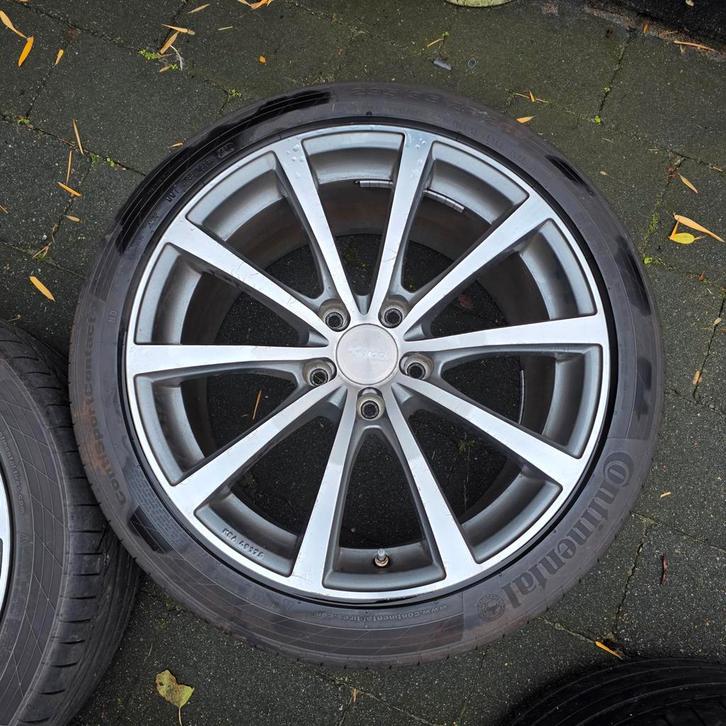 Brock Velgen 20 inch Breedset 295 voor 255 achter, Auto-onderdelen, Banden en Velgen, Banden en Velgen, Zomerbanden, 20 inch, Gebruikt