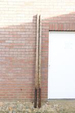 houten palen rond, Tuin en Terras, Palen, Balken en Planken, Ophalen, Gebruikt, 250 cm of meer, Palen