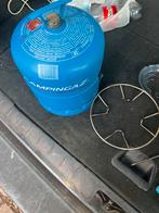 Gasfles, opzetstukken & gasfornuis, Caravans en Kamperen, Ophalen, Gebruikt