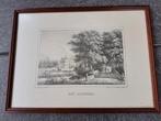 Steendruk Het Klooster, Antiek en Kunst, Kunst | Etsen en Gravures, Ophalen of Verzenden