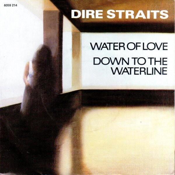 Dire Straits - Water of Love 7" Single, Cd's en Dvd's, Vinyl Singles, Zo goed als nieuw, Single, Rock en Metal, 7 inch, Ophalen of Verzenden