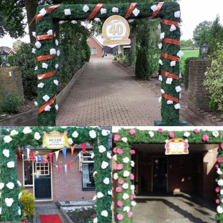 huwelijksboog verhuur trouwboog huren opblaasbare ereboog, Hobby en Vrije tijd, Feestartikelen | Verhuur, Zo goed als nieuw, Geboorte of Huwelijk