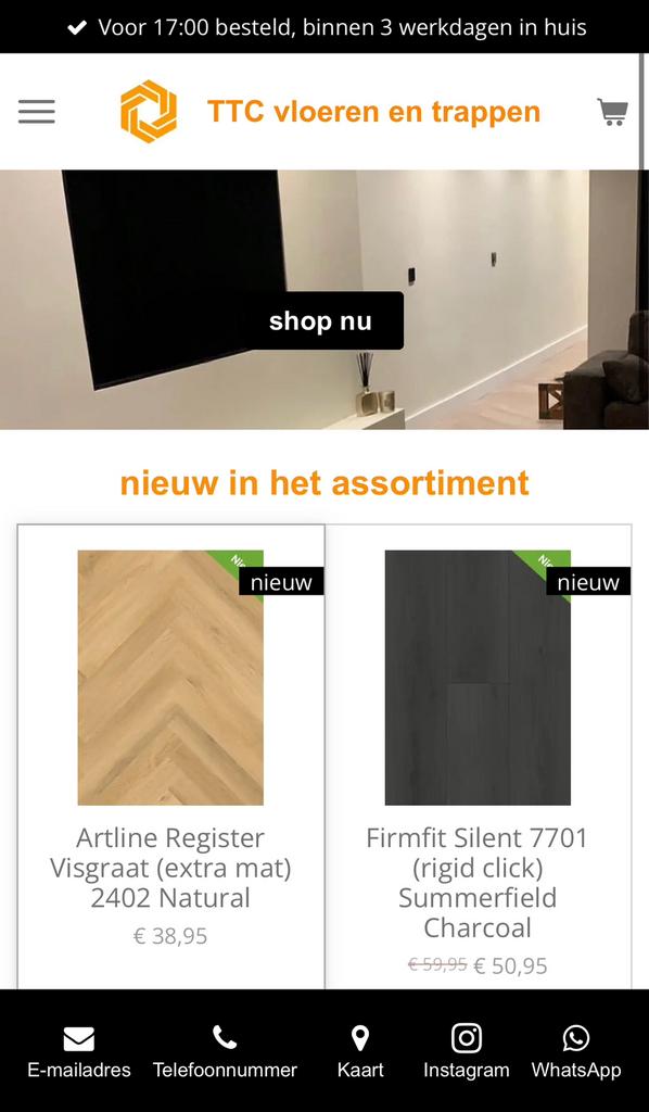 Laat u vloer doen door ons!