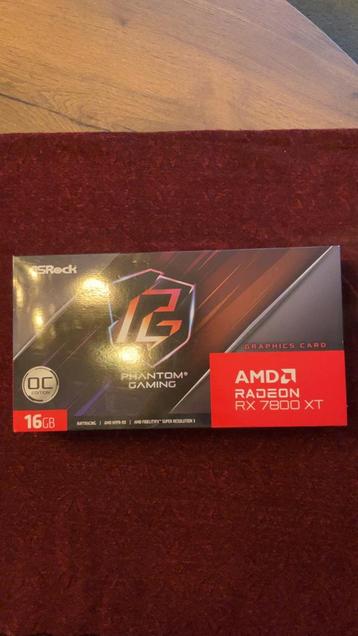 AMD RX 7800 XT Phantom Gaming 16GB videokaart beschikbaar voor biedingen