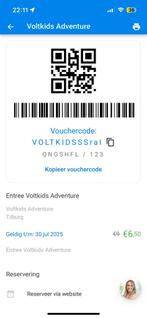 VOLTAGE KIDS TILBURG TE KOOP, Tickets en Kaartjes, Drie personen of meer