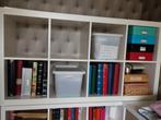 Ikea Expedit vakkenkast + bureau en evt 2 deur-inzetten., Huis en Inrichting, Kasten | Boekenkasten, Ophalen, Gebruikt, 25 tot 50 cm