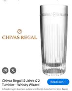 Chivas Regal Lange Glazen - 3 Stuks Nieuw, Verzamelen, Ophalen of Verzenden, Nieuw, Borrel- of Shotglas