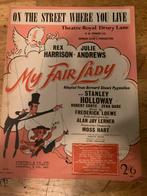 My Fair Lady Bladmuziek - Rex Harrison, Julie Andrews, Ophalen of Verzenden, Gelezen, Ballet of Musical