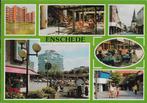 Enschede gelopen Ansichtkaart ( 1304 ), Ophalen of Verzenden, 1980 tot heden, Gelopen, Overige thema's