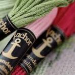 Anchor borduurzijde / borduurgaren / Alle kleuren aanwezig, Hobby en Vrije tijd, Borduren en Borduurmachines, Ophalen of Verzenden