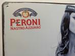PERONI Bier Metalen Reclamebord Bar Wandbord man cave, Verzamelen, Verzenden, Nieuw, Reclamebord, Plaat of Schild, Overige merken