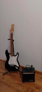 QTX elektrische gitaar met QTX gitaarversterker, Muziek en Instrumenten, Gebruikt, Met versterker, Solid body, Ophalen