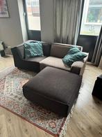 Bankstel met poef, Ophalen, Gebruikt, 75 tot 100 cm