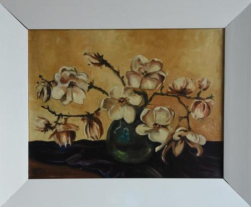 '' Bloemstilleven '', Antiek en Kunst, Kunst | Schilderijen | Klassiek, Ophalen of Verzenden