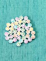 Smiley kralen 7mm, 6 verschillende kleuren. 20 voor € 1,-, Verzenden, Nieuw, Kraal