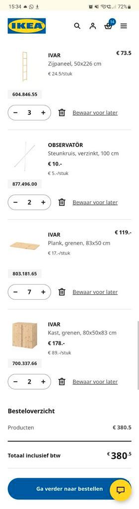 Ikea Ivar volledige opstelling! - afbeelding 3
