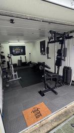 Vloer tegels fitness (vloer bescherming), Sport en Fitness, Ophalen, Zo goed als nieuw, Benen, Fitnessmat