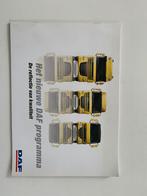 Folder DAF trucks veachtwagens, Ophalen of Verzenden, Zo goed als nieuw, Overige merken