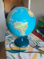 Globe, Huis en Inrichting, Woonaccessoires | Wereldbollen, Ophalen, Verlicht, Gebruikt