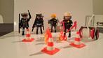 Playmobil agenten en pilonnen/pionnen, Kinderen en Baby's, Speelgoed | Playmobil, Ophalen of Verzenden, Gebruikt, Los playmobil
