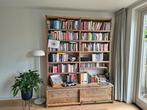 Steigerhouten boekenkast, wandmeubel, Ophalen, 200 cm of meer, 150 tot 200 cm, Zo goed als nieuw