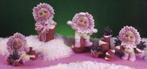 Poinsetta (kerstroos) baby's van keramiek (biscuit), Ophalen of Verzenden, Nieuw
