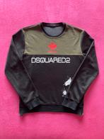 Sweater Dsquared2 Canada logo en ritsen maat M Valt klein!, Dsquared2, Zwart, Ophalen of Verzenden, Gedragen