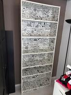 Unieke Billy boekenkast met print, Ophalen, Met plank(en), Kunststof, Gebruikt