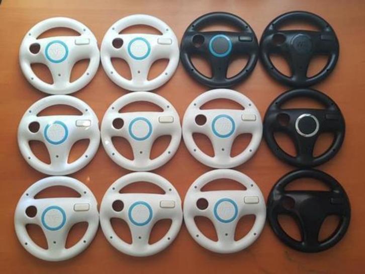 Nintendo Wii Wheel Stuur, Spelcomputers en Games, Games | Nintendo Wii, Gebruikt, Racen en Vliegen, 1 speler, Vanaf 3 jaar, Ophalen of Verzenden
