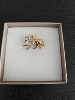 Nieuwe 14 Karaat Gouden Leeuw Hanger, Ophalen of Verzenden, Nieuw, Goud, Goud