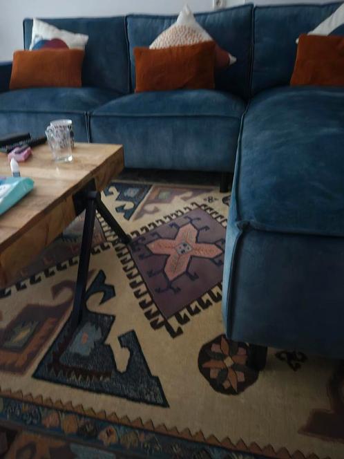Hoekbank 2 jaar oud., Huis en Inrichting, Banken | Complete zithoeken, Zo goed als nieuw, Stof, Ophalen