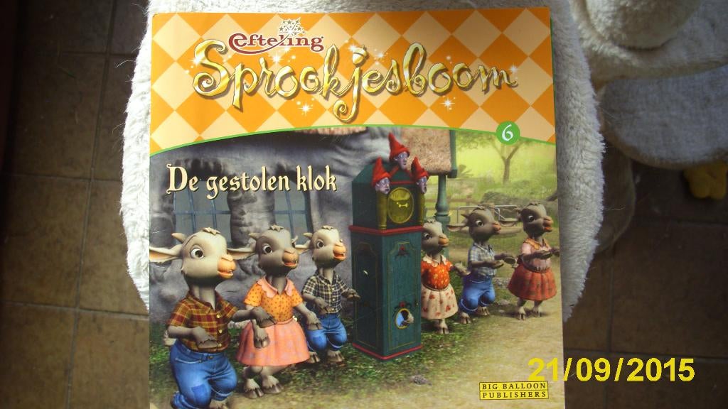 Efteling sprookjesboom 6 De gestolen klok, Verzenden, Gelezen, Fictie algemeen