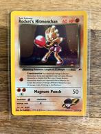 Pokemon Gym Heroes - Rocket’s Hitmonchan (HOLO), Hobby en Vrije tijd, Verzamelkaartspellen | Pokémon, Gebruikt, Losse kaart, Verzenden