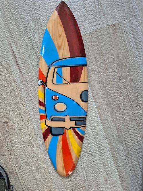 surfplank hout vw volkswagen bus look, Huis en Inrichting, Woonaccessoires | Wanddecoraties, Nieuw, Ophalen of Verzenden