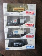 H0 Piko 4x Ketelwagens NS TPIII, Gelijkstroom of Wisselstroom, NS, Nieuw, Wagon