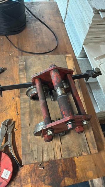 3x Zware loopkat voor H profiel 180 mm beschikbaar voor biedingen