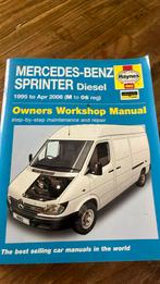 Owner Workshop Manual Mercedes Sprinter ‘95-‘06, Auto diversen, Handleidingen en Instructieboekjes, Ophalen of Verzenden