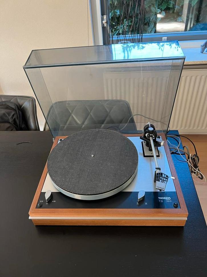 Thorens TD 160 platenspeler in goede staat, Audio, Tv en Foto, Platenspelers, Platenspeler, Thorens, Ophalen