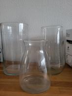 Mooi vazen, Ophalen of Verzenden, Glas, Minder dan 50 cm